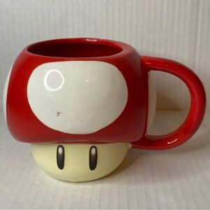 Super Mario Bros. Power-Up Mushroom molded ceramic mug